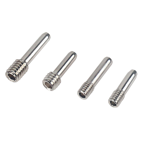 10Pcs/set Silver Stainless Steel Headless M3 M4 Hexagon Screws for 1/10 RC Crawler Car Parts ► Photo 1/6