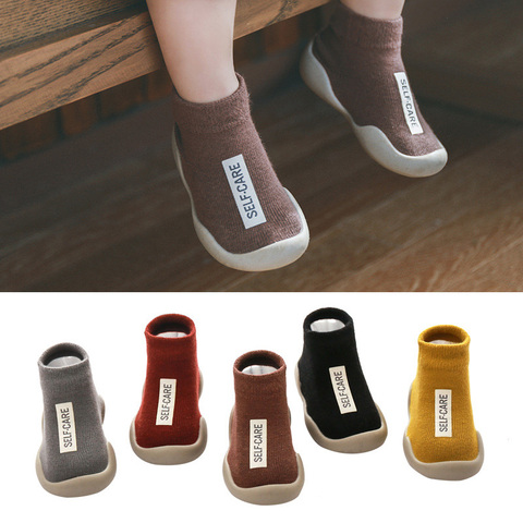 Baby Boy Sock Shoes For Kids Socks Toddler Newborn Boys Short Infant Non-slip Slippers Children's Girl Warm Protector Kid Winter ► Photo 1/6
