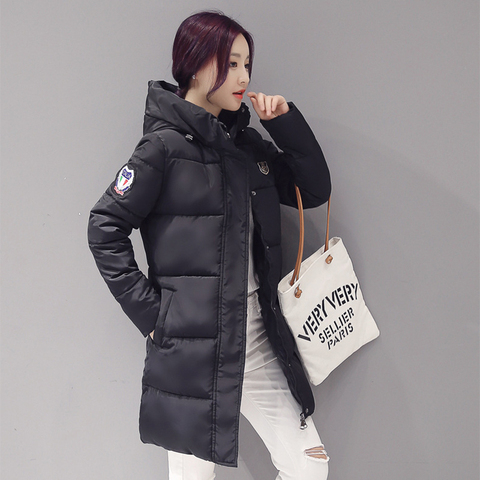 2022 New Windproof Waterproof Winter Jacket Women Coat Female Padded Coat Long Section Women Coat Windbreaker Parka 50 ► Photo 1/6