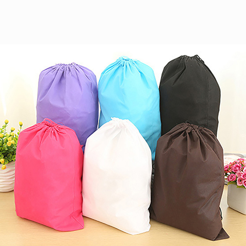 Laundry Shoe Travel Pouch Portable Tote Drawstring Storage Bag Organizer 9IVO ► Photo 1/6