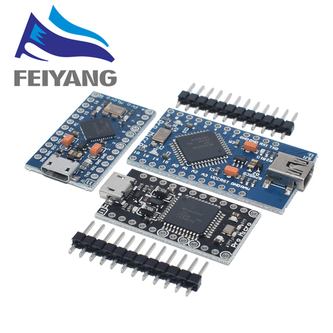 10PCS PRO MICRO/MINI USB 5V 16MHz Board Module For Arduino/Leonardo ATMEGA32U4-AU/MU Controller ► Photo 1/6