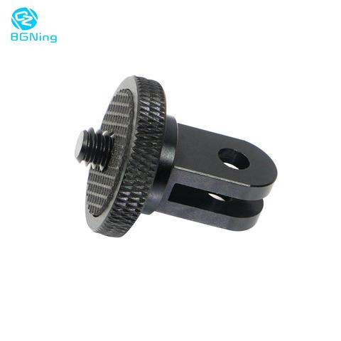 Aluminum Alloy CNC Mini Tripod Mount Adaptor 1/4 Screw Head Adapter for GoPro Hero 8/7/6/5 for Sony for EKEN Camera Accessory ► Photo 1/6