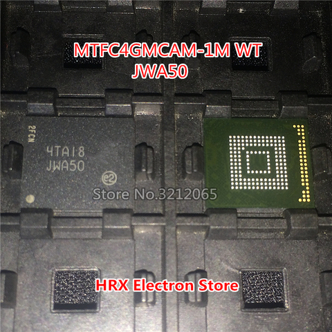 100% New Original JWA50 MTFC4GMCAM-1M WT BGA EMMC (1-10piece) ► Photo 1/2