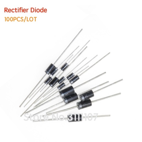 100PCS/LOT  FR104 FR107 FR157 FR207 RL207 HER104 HER107 HER108 HER207 Schottky Rectifier Diode ► Photo 1/1