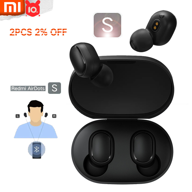 Price History Review On Xiaomi Redmi Airdots S Low Latency Mode Left Right Tws Bluetooth Earphone Headset Bt5 True Wireless Stereo Auto Link Aliexpress Seller Dtop Store Alitools Io