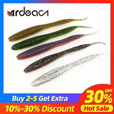 Ardea soft bait 100mm 2.9g fishing lure Swimbait eazyWobblers Pesca Silicone Tackle trout Carp Jigging bass pike winter ► Photo 1/6