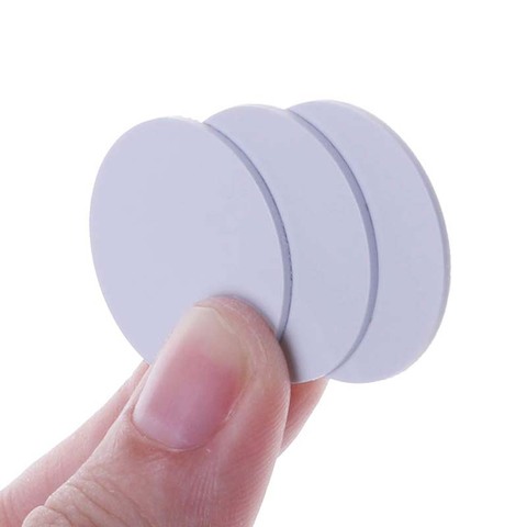 10Pcs EM4305 T5577 Proximity 125KHZ RFID Copy Card Rewritable Writable Rewrite EM ID 25mm Diameter Round Coin PVC Disc Tag ► Photo 1/6