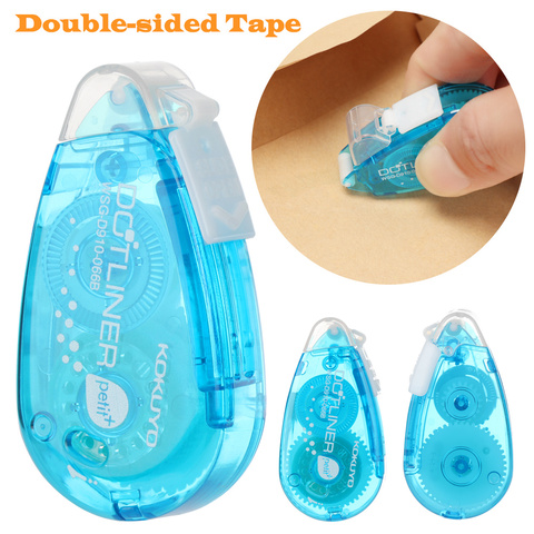 1PC Double Sided Adhesive Dots Stick Roller Glue Tape Dispenser