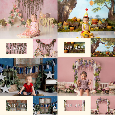Newborn Baby Photography Backdrops Customized Baby Shower Birthday Party Photo Backdrop Backgrounds For Photo Studio ► Photo 1/6