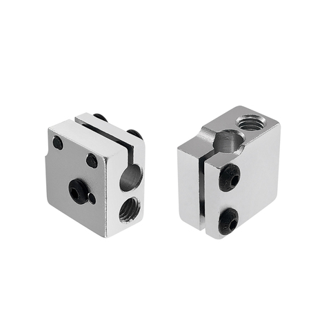 1pcs Volcano hot end eruption heater block heating block 1.75 3mm Filament V5 V6 Extruder J-head Aluminium Heater block ► Photo 1/6