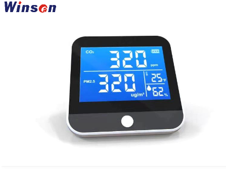 Portable CO2 Temperature Humidity Monitor Air Quality Monitor Infrared NDIR Detector Indoor Outdoor Detection Tools ► Photo 1/3