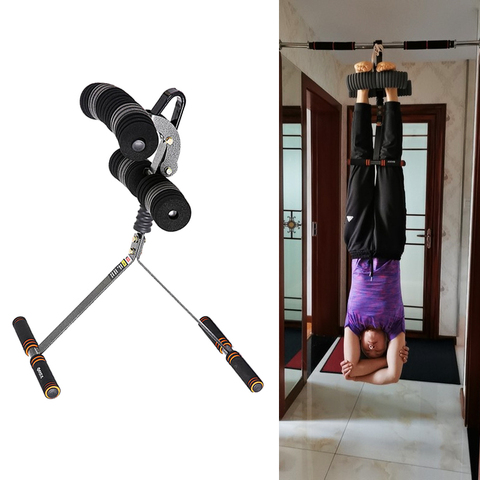 Handstand machine Professional Exercise Hanging Hook Inversion Foot Buckle Fitness Equipment For Home Inversion Device Training ► Photo 1/6