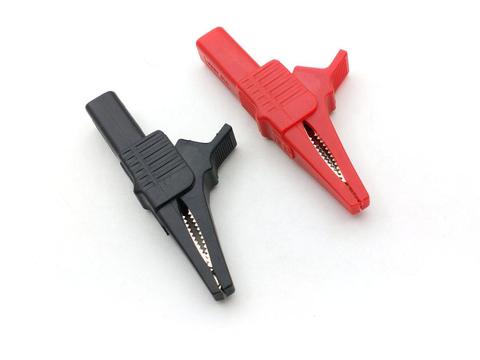 50pcs  32A 1000V Alligator clip to BANANA PLUG test probe ► Photo 1/6