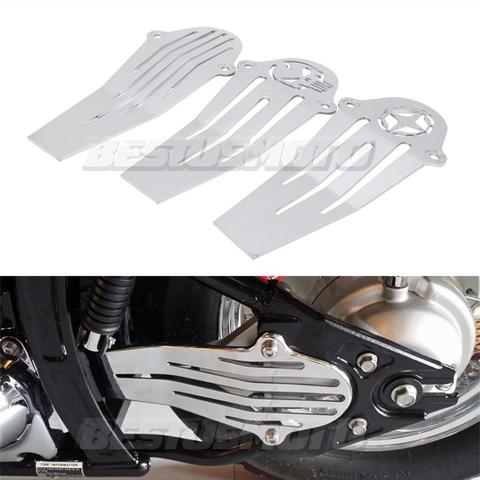 Motorcycle Chrome Skull Drive Shaft Cover For Yamaha Dragstar V- Star XVS650 1998-2017 XVS1100 1998-2012 Classic Custom ► Photo 1/6