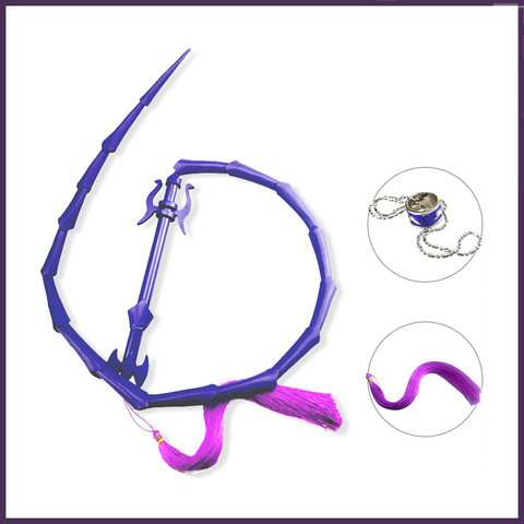 Anime Mo Dao Zu Shi Cosplay The Untamed Weapons Jiang Cheng Purple Whip Cosplay Prop Gifts Ring For Men CS255 ► Photo 1/6