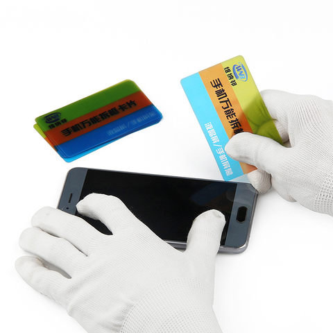 Plastic Card Pry Opening Scraper for iPhone iPad Samsung LCD Screen Display Disassemble Card Mobile Phone Repair Tool ► Photo 1/6