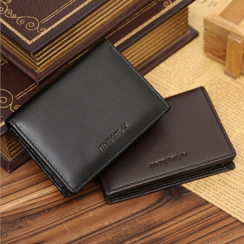 Vintage Wallet Men PU Leather Credit Card Holder Wallets Bifold ID Cash Purse Wallets ► Photo 1/6