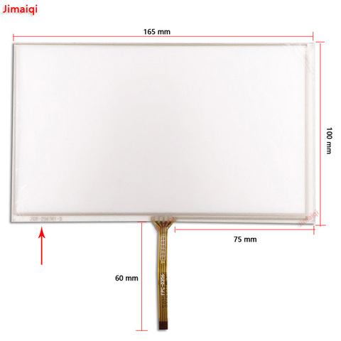 165*100 mm 165mm * 100 mm 4Pin Resistive 7