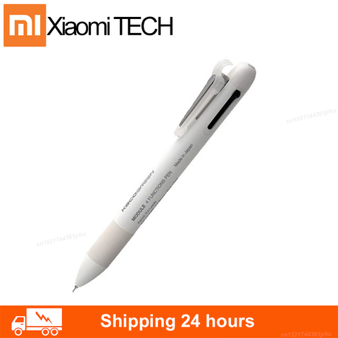 Original Xiaomi mi mijia KACO 4 in 1 Multifunction Pen 0.5mm Black Blue Red Refill Gel Pen Automatic Pencil Japanese Ink Office ► Photo 1/6