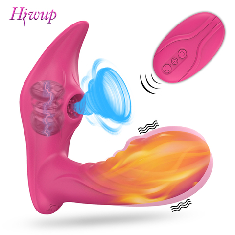 Wireless Remote Control Sucking Vibrator for Women G Spot Clit Sucker Clitoris Stimulator Dildo Sex Toys Shop for Adults Couples ► Photo 1/6