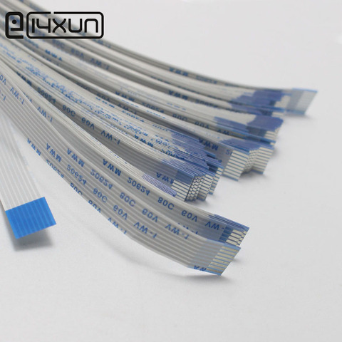 5Pcs 0.5mm FPC FFC Flexible Flat Cable A/B Type 30/50//80/100/150/200/250/300mm 4/5/6/7/8/9/10/11/12/13/14/15/16/17/18/19/20PIN ► Photo 1/5