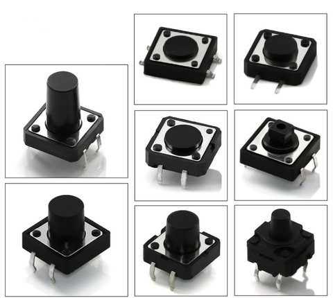 20PCS PCB Tactile Tact Push Button Switch DIP 4pin Micro switch 12*12*4.3/5/6/7/8/9/10/11/12 MM 12X12X4.3MM 5MM 6MM 7MM 8MM 9MM ► Photo 1/1