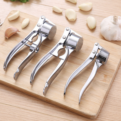 Imitating Stainless Steel Multifunction Garlic Press Crusher Kitchen Cooking Ginger Squeezer Masher Handheld Ginger Mincer Tools ► Photo 1/5