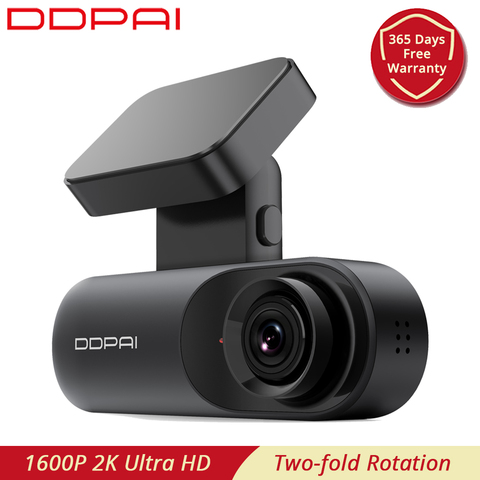 DDPAI Mola N3 Dash Cam 1600P 2K Ultra HD GPS Vehicle Drive Auto Video DVR Wifi Smart Connect Car Camera Recorder 24H Parking ► Photo 1/6