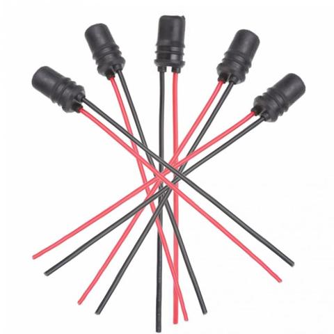 5pcs/lot T10 Holder For Motorcycle/Car/Truck/Boat T10 5W Instrument Light Bulb Socket Lamp Holder Adapter Base Connector ► Photo 1/6