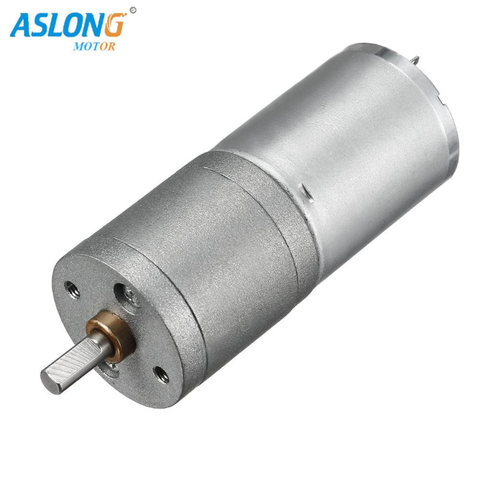 JGA25-370 Dc Motor electric Motor high torque high rpm 6V 12V 24V Decelerating gear Motor 12/16/26/35/58/77/133/176/280/620/1360 ► Photo 1/6