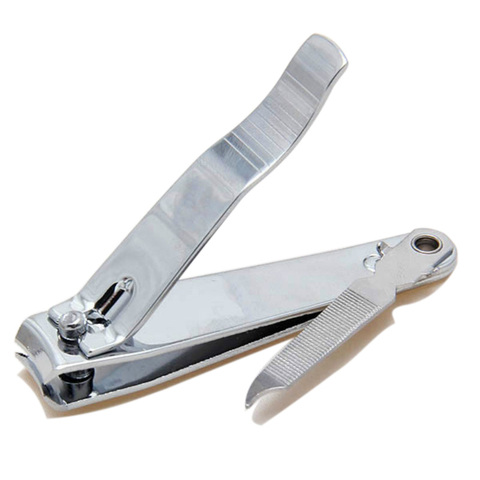 Stainless Steel Manicure Nail Tools Finger Toe Trimmer Nail Cutter Clippers With Nail File ► Photo 1/4