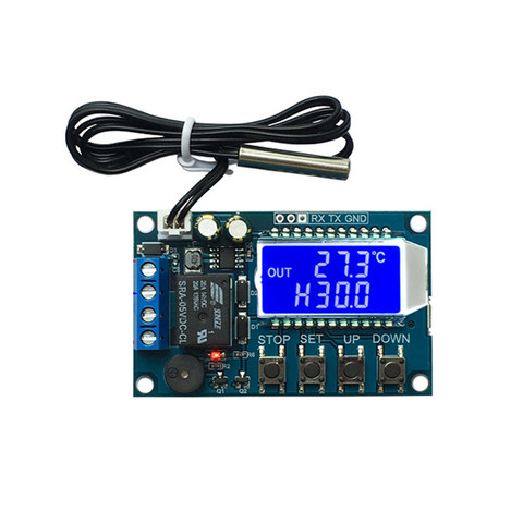 DC12V W1401 Intelligent Digital Led Thermostat Temperature Controller 9°C-99°C