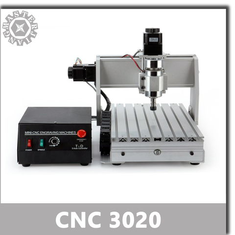 CNC Mini 3020 T-D Air cooled Carving Machine 4 axis/3 axis Wood Milling Engraver Upgrade Engraving machine Drilling router. ► Photo 1/6