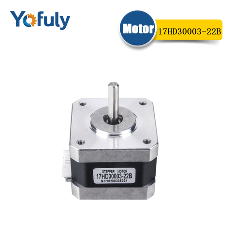 17HD30003-22B Stepper Motor 4-lead Nema 17 Stepper Motor 34mm 1.2A 28Ncm 42 Motor Nema17 Stepper motor for 3D printer ► Photo 1/6