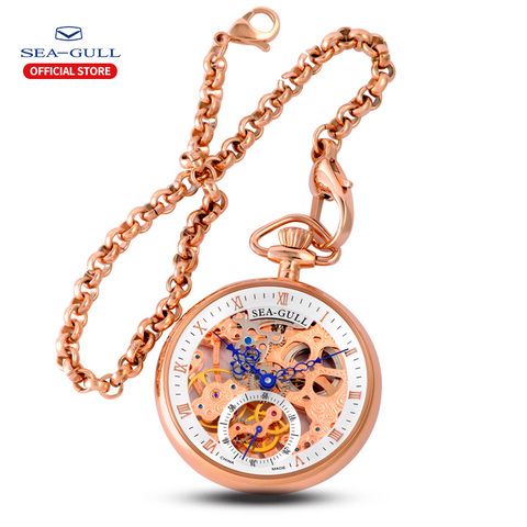 Seagull Pocket watch ladies watches 2022 mechanical-watch automatic watch watch men luxury brand rose gold watch M3600S ► Photo 1/6