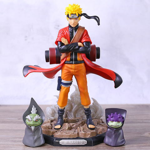 Naruto Uzumaki Sage Mode Action Figure Toy Model Shippuden Figurine PVC  Doll