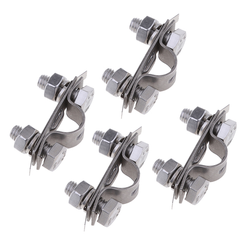 4Pcs 304 Stainless Steel Control Throttle Cable U Shaped Clamp Boat Hardware ► Photo 1/6