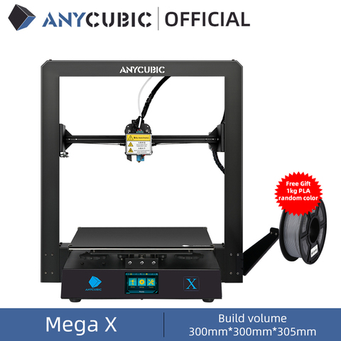 Anycubic Mega X Mega Series 300*300*305mm 3D Printer Large Printing Size Meanwell Power Supply Ultrabase 3d Impressora ► Photo 1/5