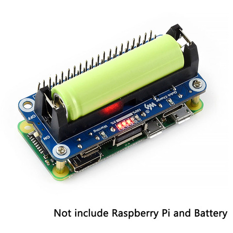 Raspberry Pi 4 Model B Lithium Battery Expansion Board SW6106 5V Output Two-way Fast Charge Mobile Power Bank for Pi 4B/3B+/Zero ► Photo 1/6