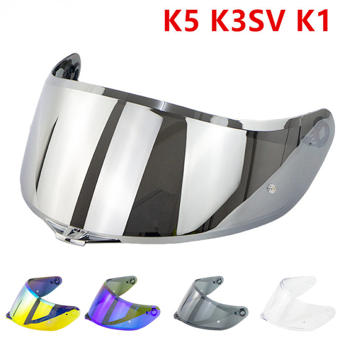 Motorcycle K5 Helmet Visor for K5 K3SV K1 New K1 Motorcycle Helmet Visors Casco Moto K3SV Capacete Lens K3SV Helmets Windshield ► Photo 1/6