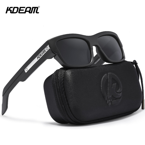 KDEAM Polarized UV Protection Sports Fishing Driving Sunglasses for Men Strong Tank Hinges CE ► Photo 1/1