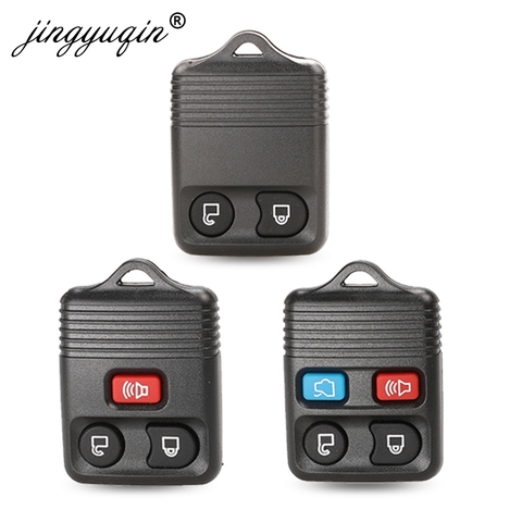 jingyuqin 25pcs/lot 2/3/4 Buttons Fob Remote Key Shell For Ford Focus Complete Escape Mustang Explorer Lincoln Town Sport ► Photo 1/5