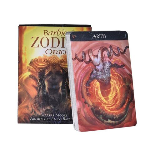 Barbieri Zodiac Oracle Tarots 26 Cards Deck Mysterious Guidance Divination Fate Family Party Board Game ► Photo 1/6