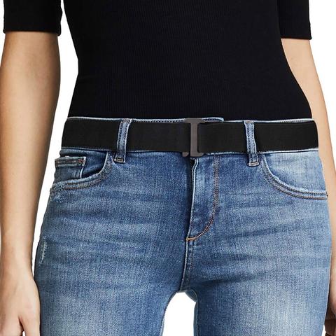 8 Styles No Show Women Stretch Belt Invisible Elastic Web Strap Belt with Flat Buckle for Jeans Pants Dresses ► Photo 1/6