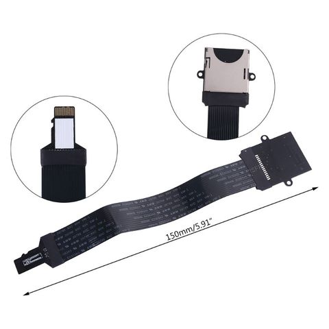 SD card Female to TF micro SD Male Flexible Memory Card Extension cable reader ► Photo 1/6