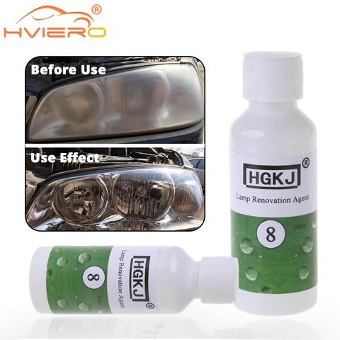 20ml/50ml Applicable Styling Lens Restoration Headlight Repair Care Shampoo Polishes Washing Accessories Headlight Paint Cleaner ► Photo 1/6