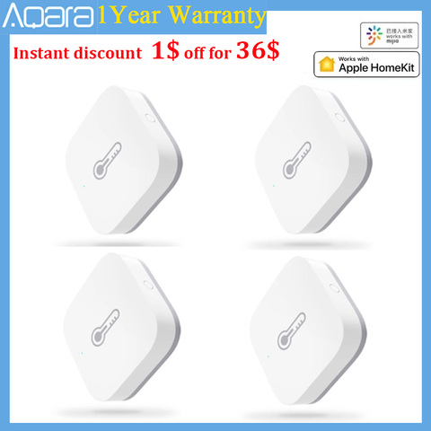 Aqara Temperature Sensor Smart Air Pressure Humidity Environment Sensor Smart control Zigbee connection For xiaomi APP Mi home ► Photo 1/6