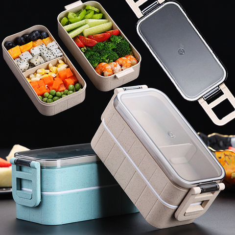 Stainless Steel Snack Containers  Stainless Steel Bento Box - Lunch Bento  Box - Aliexpress