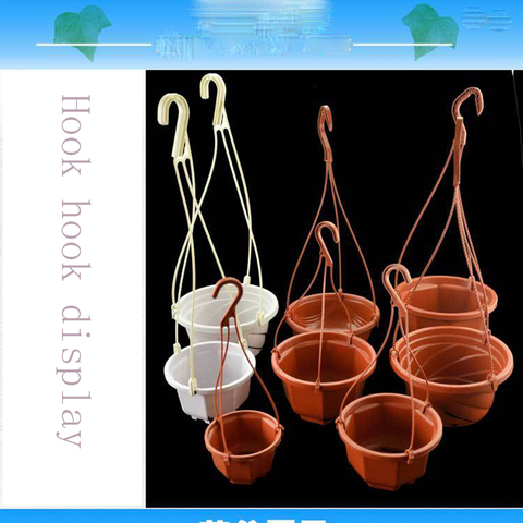 5 Pcs Balcony Hook-Type Hanging Flower Plant Pot Basket Holder Hook ► Photo 1/6