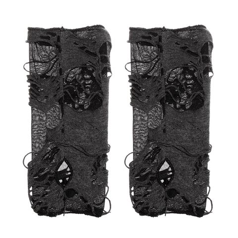 1Pair Sexy Gothic Black Fingerless Long Glove Halloween Funny Punk Rock Gloves Hip Pop Jazz Disco Mittens Clubwear Polo Dance ► Photo 1/6